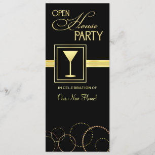 Invitations Open House Party