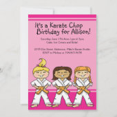 Invitations orientées de fête d'anniversaire de (Devant)