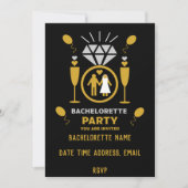 Invitations originaux Funny Bachelorette Party (Devant)