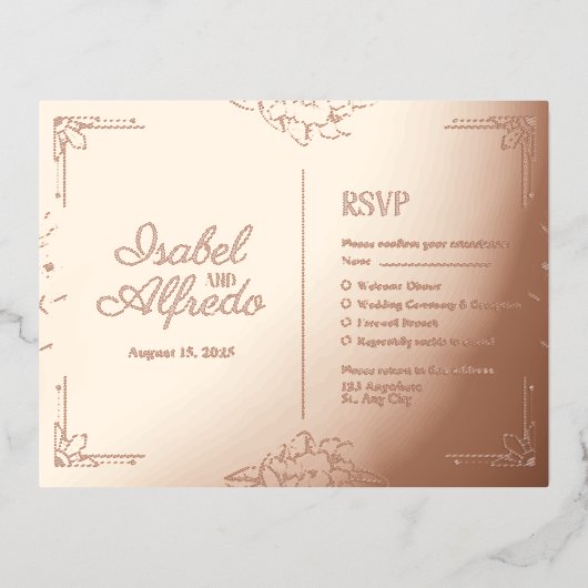 Invitations & Papeterie > Invitations & Annonces (Recto)