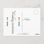 Invitations par carte postale - Mme & Mme Wedding  (Dos)