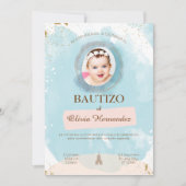 Invitations Para Bautizo (Devant)