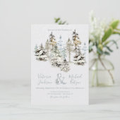 Invitations parfaites à mariage dans la forêt de n (Debout devant)