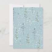 Invitations parfaites à mariage dans la forêt de n (Dos)