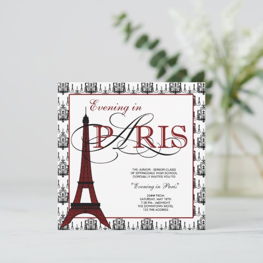 Invitations Paris Prom (Debout devant)