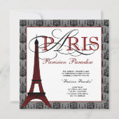 Invitations Paris Prom (Devant)