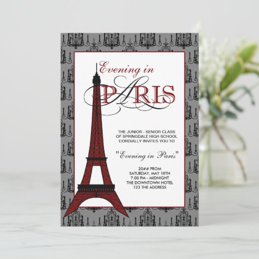 Invitations Paris Prom (Debout devant)