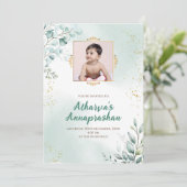 Invitations Pasni Invitation Annaprashana, Sevrage (Debout devant)