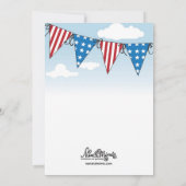 Invitations Patriotic Holiday Theme Party (Dos)