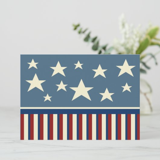 Invitations patriotiques (Debout devant)