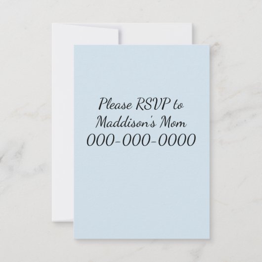 Invitations Peach Pony (Dos)