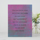 Invitations peintes 6,5 x 8,75 (Debout devant)