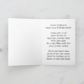 Invitations personnalisables au château de Hamster (Intérieur)