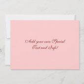 Invitations personnalisables d'ange de sommeil (Dos)
