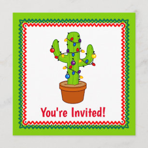 Invitations personnalisables de Holiday Fiesta