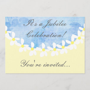 Invitations personnalisables de jubilé de nonnes