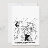 Invitations personnalisables de mariage de dessin  (Devant)