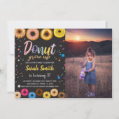 Invitations personnalisables de parties sucrées po (Devant)