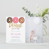 Invitations personnalisables de parties sucrées po (Debout devant)