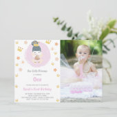 Invitations personnalisables de Royal Princess Par (Debout devant)