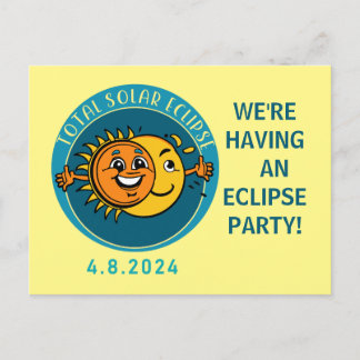 INVITATIONS PERSONNALISABLES DU PARTI ECLIPSE