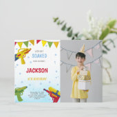 Invitations personnalisables pour les enfants (Debout devant)