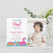 Invitations personnalisables pour les enfants (Debout devant)