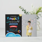 Invitations personnalisables pour les enfants (Debout devant)