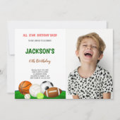 Invitations personnalisables pour les enfants (Devant)