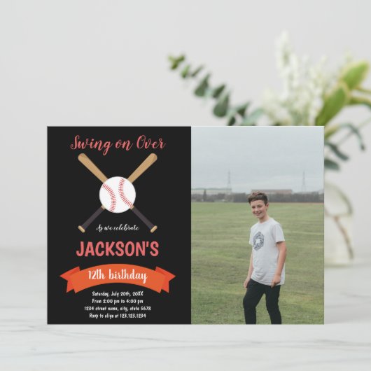 Invitations personnalisables pour les enfants (Debout devant)