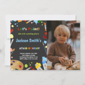 Invitations personnalisables pour les enfants (Devant)