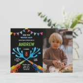 Invitations personnalisables pour les enfants (Debout devant)