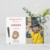 Invitations personnalisables pour les enfants (Debout devant)