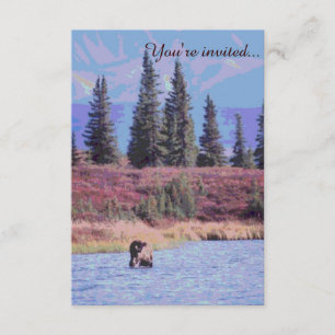 Invitations personnalisables rustiques de mariage