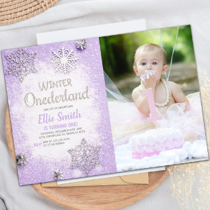 Invitations personnalisables Winter Wonderland Par