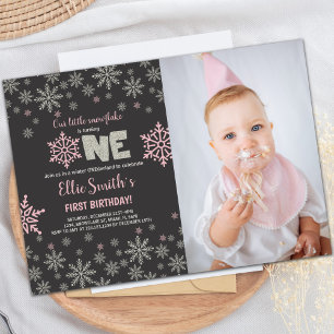 Invitations personnalisables Winter Wonderland Par