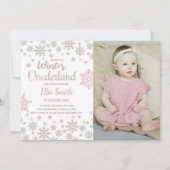 Invitations personnalisables Winter Wonderland Par (Devant)