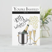 Invitations personnalisées à la fête du 40e annive (Debout devant)