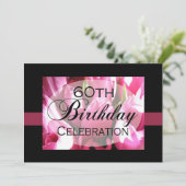 Invitations personnalisées à la fête du 60e annive (Debout devant)