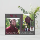 Invitations personnalisées de 5 po x 7 po (Debout devant)