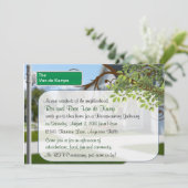 Invitations personnalisées de collecte de chaleur  (Debout devant)