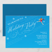 Invitations personnalisées de fêtes (Devant / Derrière)