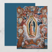 Invitations personnalisées de l'art "Vierge de Gua (Devant / Derrière)