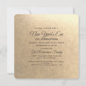 Invitations personnalisées du Nouvel An 2024 (Dos)