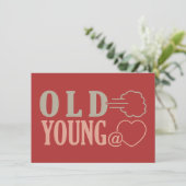 Invitations personnalisées Old Fart (Debout devant)