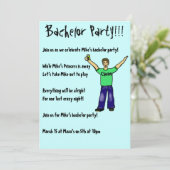 Invitations personnalisées pour l'enterrement de v (Debout devant)