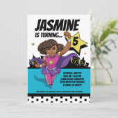 Invitations personnalisées SuperCoco 5x7 (Debout devant)