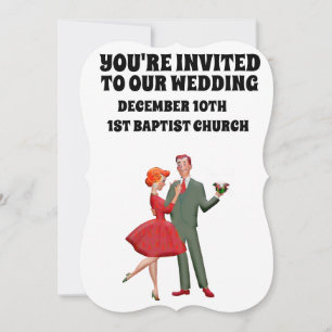 INVITATIONS PERSONNALISÉES SUR LE MARIAGE DE COUPL