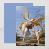 Invitations personnalisées "The Guardian Angel" (Devant / Derrière)