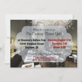 Invitations personnalisés avant/avant l'ouverture (Devant)